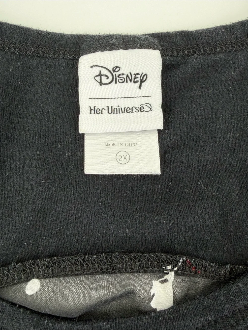 Her Universe Disney Mary Poppins Sheer Back Top 2X Tag **Fits Like A MED/LARGE** - Picture 6 of 10